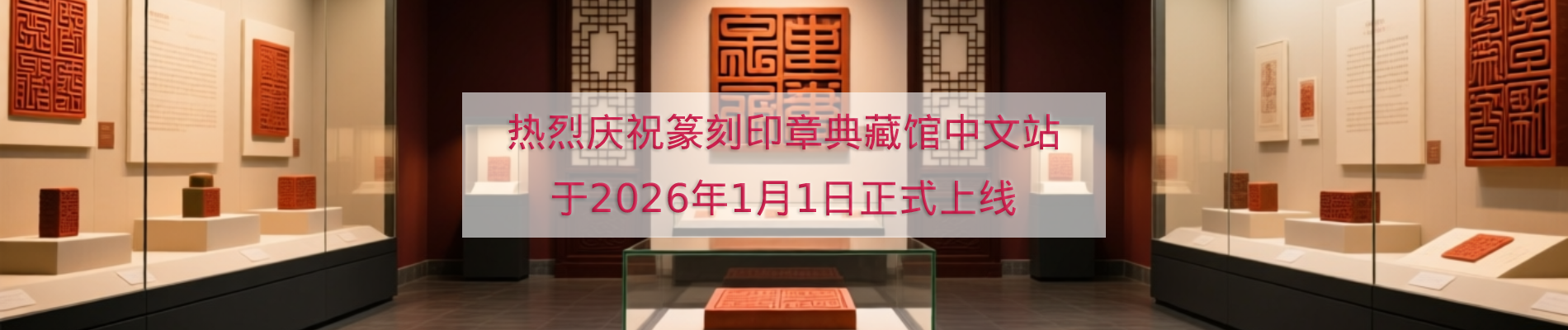 篆刻印章博物馆中文站正式上线