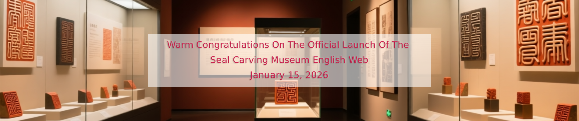 篆刻印章博物馆英文站正式上线
