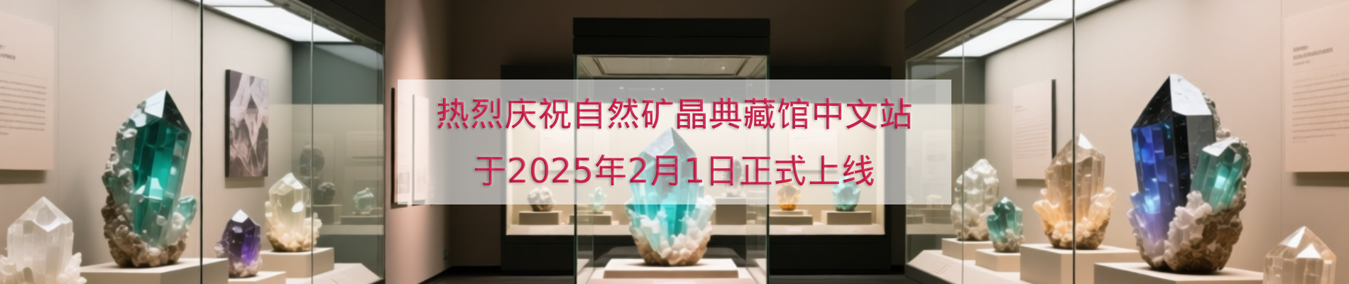 自然矿晶博物馆中文站正式上线