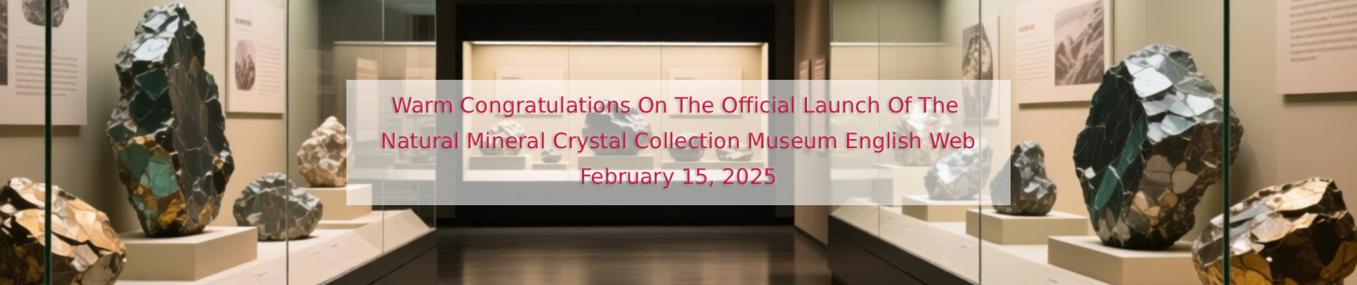 自然矿晶博物馆英文站正式上线